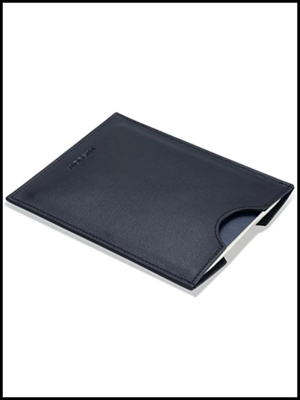 Italian Full-Grain Calfskin Leather Passport Sleeve | RFID Blocking Travel